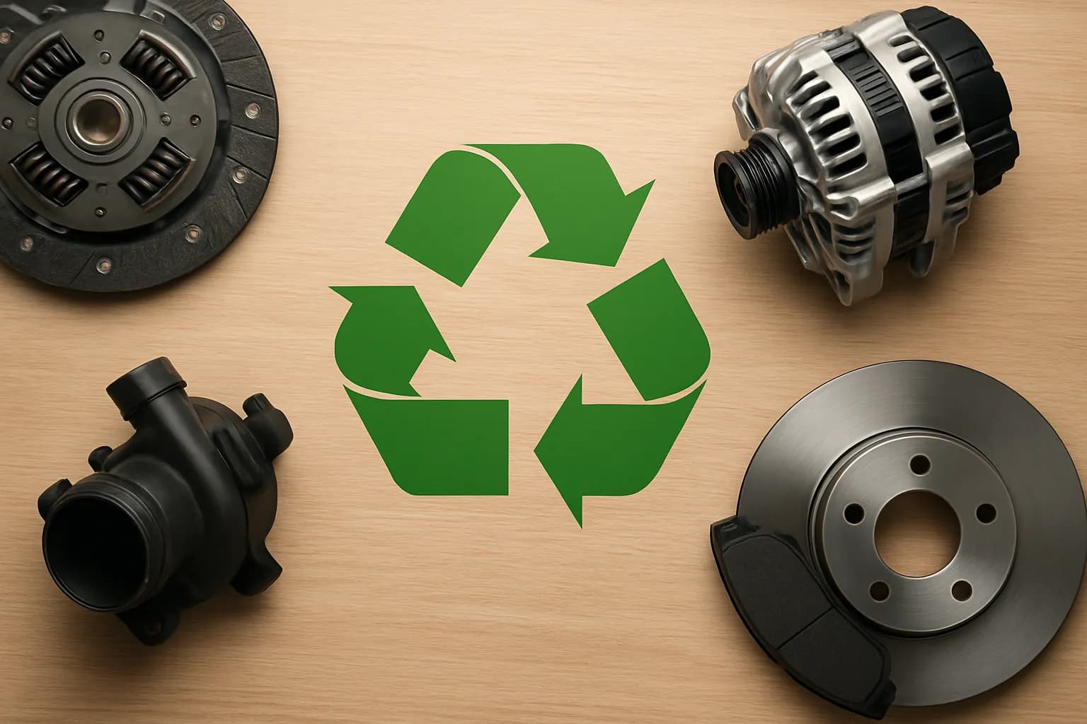 Red de recambio recuperado para profesionales del automóvil